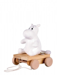 MUMIN - Moomin On Wheels - Pull Along Moomin - T&otilde;mmatavad m&auml;nguasjad - 18X 15X 30CM
