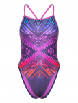 Speedo - Womens Placement Digital Vback - Spordi ujumistrikood - 36