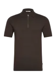 ONLY & SONS - Onswyler Life Reg 14 Ss Zip Polo Knit - L&uuml;hikeste varrukatega kootud polos&auml;rgid - XL