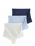 Lindex - 3-Pack Mom Brazilian Maternity Briefs - K&otilde;rge v&ouml;&ouml;kohaga alusp&uuml;ksid - S