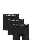 Bj&ouml;rn Borg - Bamboo Cotton Blend Boxer 3P - Bokserid - S