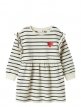 Name It - Nmftorina Nreg Swe Dress Bru Pb - Pikkade varrukatega vabaajakleidid - 92