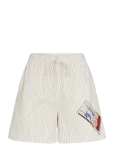 STINE GOYA - 2339 Crisp Stripe Shirting, Elastic - Vabaaja l&uuml;hikesed p&uuml;ksid - L