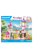 PLAYMOBIL - Prinsesseslot Med Kongepar - Playmobil Princess Magic - ONE SIZE