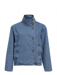 Object - Objtilla Gro L/S Lo Denim Jacket Noos - L&uuml;hikesed teksap&uuml;ksid - S