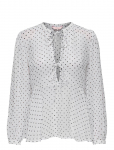 ONLY - Onlisabella Ls String Top Wvn - Pikkade varrukatega - S