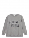 Rethinkit Studios - Sweat Shirt Logo - Spordidressipluusid - XS