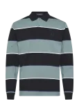Fred Perry - Hw Jersey Striped Polo Shirt - Pikkade varrukatega - S