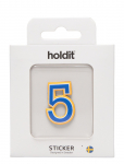 Holdit - Sticker Number - Telefonikleebised - ONE SIZE