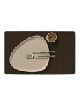 LIND DNA - 4-Set Table Mat Square L Corduroy - Lauamatid - 35X45CM