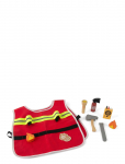 Dantoy - Firefighter Play Set Wood In Giftbox 10 Pcs - Tegelaskujude kost&uuml;&uuml;mid - ONE SIZE