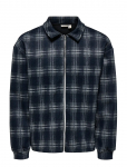 ONLY & SONS - Onshendon Loose Ls Zip Overshirt Sweat - Pealiss&auml;rgid - S