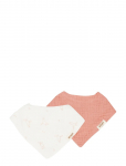 MUMIN - Moomin Bandana Bibs 2-Pack - Pink - Varrukateta pudip&otilde;lled - ONE SIZE