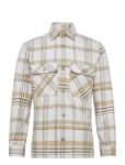Jack & Jones - Jprrayle Melange Check L/S Overshirt Sn - Pealiss&auml;rgid - M