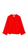Mads N&oslash;rgaard - Light Crepe Milly Top - Pikkade varrukatega - 36