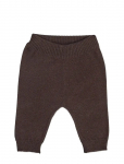 Smallstuff - Pants, Flat Knit Merino Wool, Blue - P&uuml;ksid - 92/98
