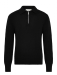 Selected - Slhcody Ls Knit Relaxed Half Zip Polo - Poolpika lukuga džemprid - XL