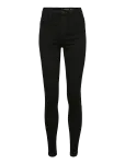 NOISY MAY - Nmcallie Hw Skinny Black Jeans Noos - Kitsad - 25 x 30