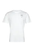 Knowledge Cotton Apparel - Alder Owl Chest Print Tee - Gots/Ve - L&uuml;hikeste varrukatega - L