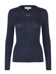 STINE GOYA - Lux Rib,Long Sleeve Crewneck - Pikkade varrukatega - XS/S