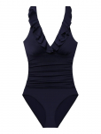 Lauren Ralph Lauren Swimwear - Lrl Beach Club Ruffle Surplice Uw S - Ujumisriided - 44