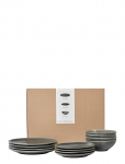 Broste Copenhagen - Nordic Rain Dinner Set For Four - Hommikus&ouml;&ouml;gikausid - ONE SIZE