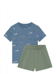 Minymo - T-Shirt+Short Set Aop - Komplektid l&uuml;hikeste varrukatega T-s&auml;rgiga - 128