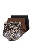 Lindex - 3-Pack Briefs With High Waist - K&otilde;rge v&ouml;&ouml;kohaga alusp&uuml;ksid - XL