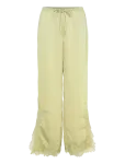 Gina Tricot - Satin Lace Trousers - Lai jalg - S