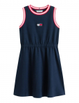 Tommy Hilfiger - Wavy Flag Dress Slvls - Varrukateta vabaajakleidid - 140