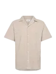 Lindbergh - Relaxed Fit Towel Shirt S/S - L&uuml;hikeste varrukatega s&auml;rgid - XXL
