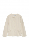 Vero Moda - Vmleva Ls String Ecru Dnm Jacket - Kerged suvejakid - XL