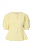 Pieces - Pcsilly Ss Puff Knit Cardigan Noos Bc - Kardiganid - XXL