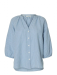 Selected - Slwcleo-Alberta Linen Blend Shirt Noos - Pikkade varrukatega - 44