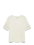 Vero Moda - Vmivacy 2/4 O-Neck Top Jrs Btq - L&uuml;hikeste varrukatega - XS