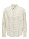 ONLY & SONS - Onsbarney Rlx Check Ls Shirt Cf - Vabaaja s&auml;rgid - XXL