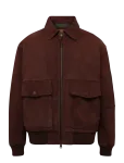 Timberland - Leather Bomber - Bomber-jakid - XXL