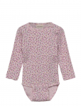 Minymo - Body Ls Aop Rib - Pikkade varrukatega bodid - 56