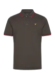 Lyle & Scott - Tipped Polo Shirt - L&uuml;hikeste varrukatega - M