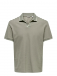 ONLY & SONS - Onsaston Reg Ss Frml Resort Polo - L&uuml;hikeste varrukatega - XL