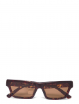 Pilgrim - Ashlyn Sunglasses Tortoise Brown - Kandilise raamiga p&auml;ikeseprillid - ONE SIZE