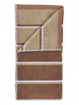 Zone Denmark - Badeh&aring;ndkl&aelig;de Sauna 70X140 Terracotta/Camel/Lupine - Vannir&auml;tikud - 140X70X0.5CM x 140