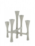 House Doctor - Candle Stand, Hdtristy, Silver Fini - K&uuml;&uuml;nlajalad - 20X 19X 20CM