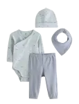 Lindex - 4-Piece Baby Starter Kit - Pikkade varrukatega - 68