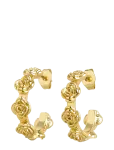 Timi Of Sweden - Gerda - Flower Stud Earrings Stainless Steel - R&otilde;ngad - ONE SIZE