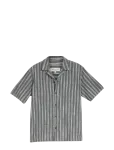 Tom Tailor - Relaxed Structured Striped Shirt - L&uuml;hikeste varrukatega s&auml;rgid - XXL