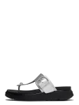 FitFlop - Gen-Ff Buckle Tumbled-Leather Toe-Post Sandals - Madalad sandaalid - 39