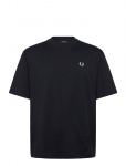 Fred Perry - Back Print Fred Perry Text Tee - L&uuml;hikeste varrukatega - XS