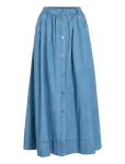 ROUGE EDIT - Roudelila Hw Denim Ankle Skirt - Teksaseelikud - 36