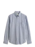 Gant - Reg Classic Oxford Stripe Shirt - Triibulised s&auml;rgid - XXXL